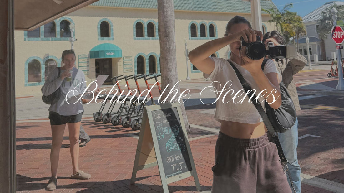 Behind the Scenes: My First Marjon Photoshoot