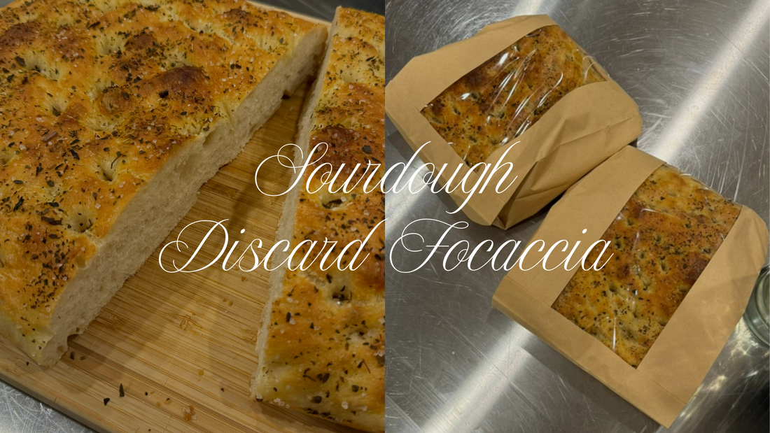 My Sourdough Discard Focaccia Recipe